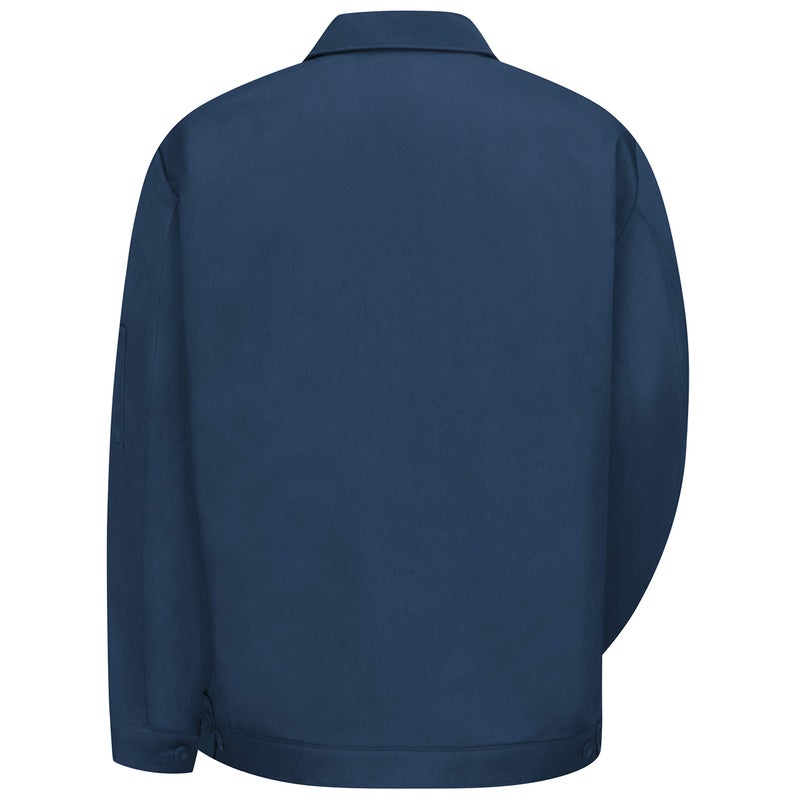 Red Kap Men's Slash Pocket Quilt-Lined Jacket, Navy, Large - Image 2